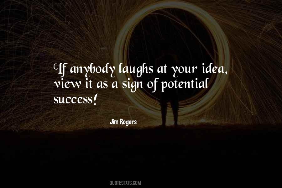 Potential Success Quotes #1701456