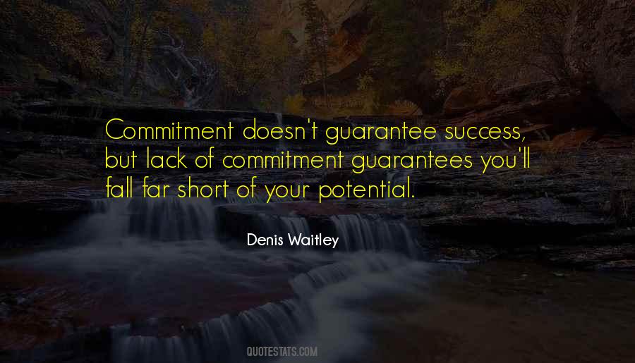 Potential Success Quotes #652203