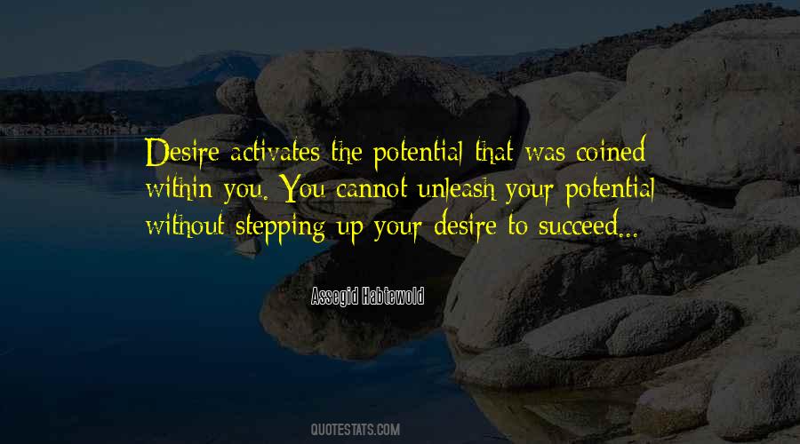 Potential Success Quotes #799459