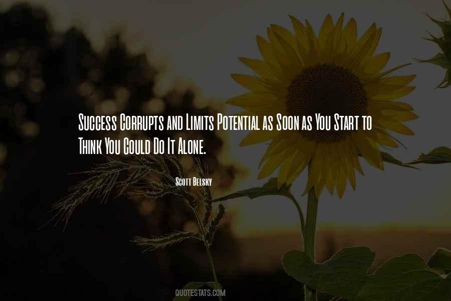 Potential Success Quotes #836172