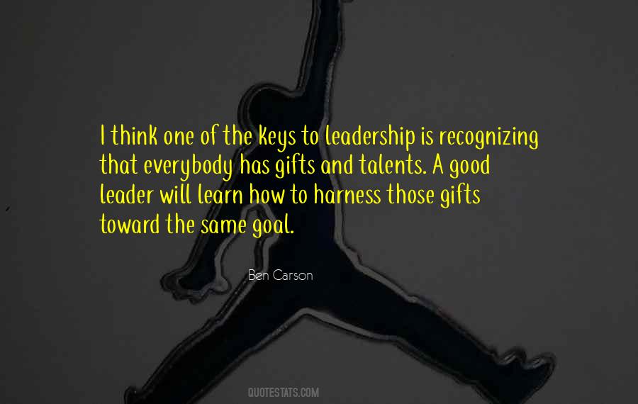 Quotes About Gifts And Talents #1205010