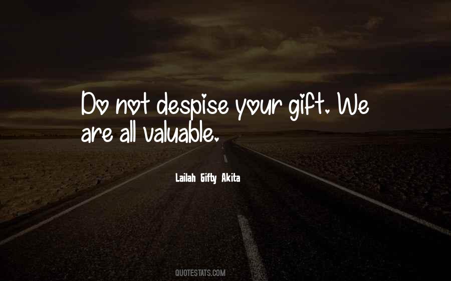 Quotes About Gifts And Talents #736705
