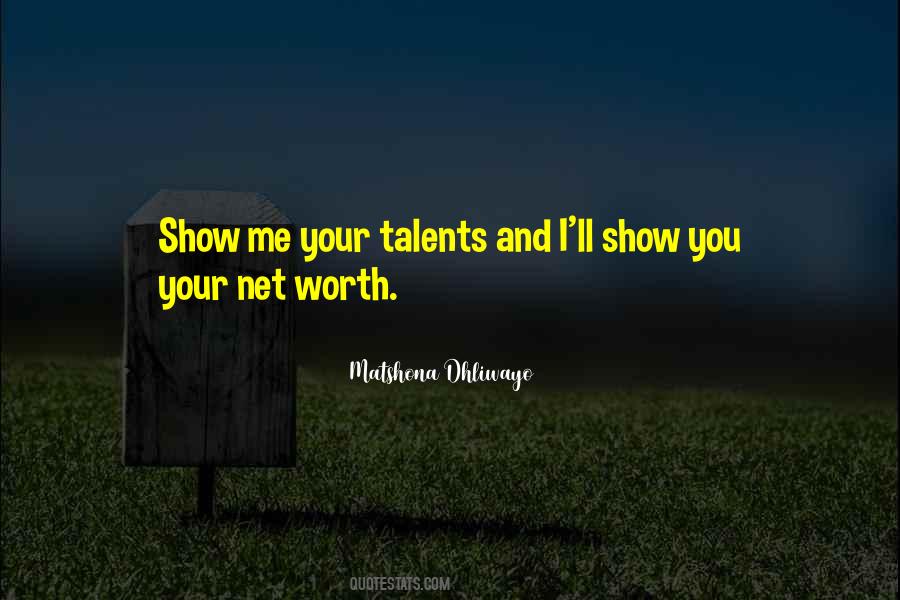 Quotes About Gifts And Talents #858178