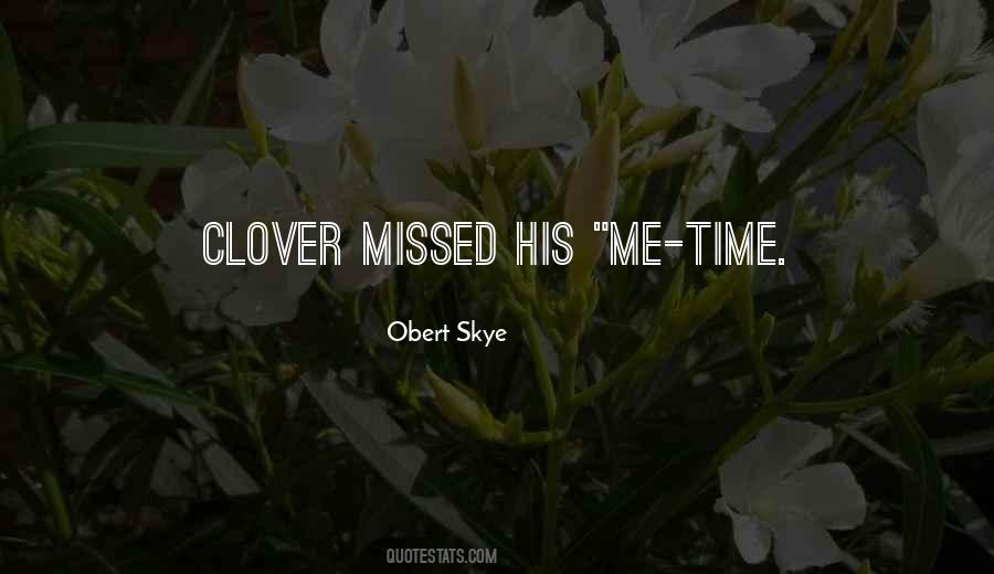 Quotes About Clover #173360