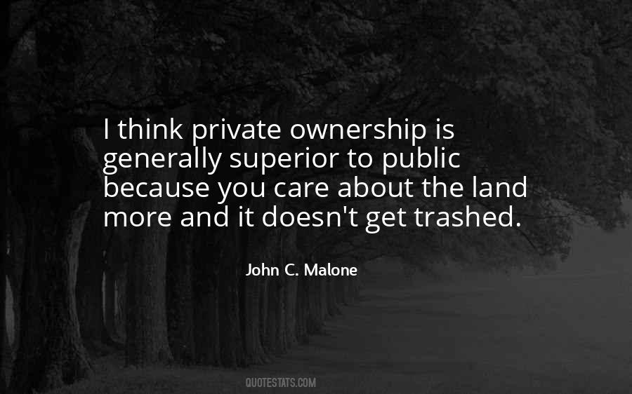 Quotes About Land Ownership #397240