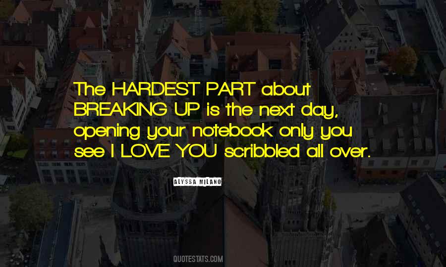 Hardest Part Quotes #1103433