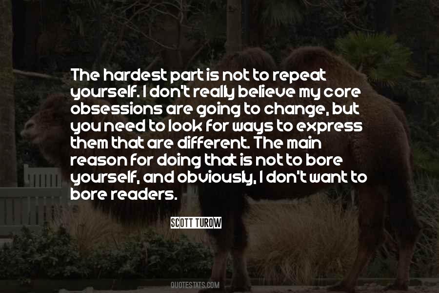 Hardest Part Quotes #1491174