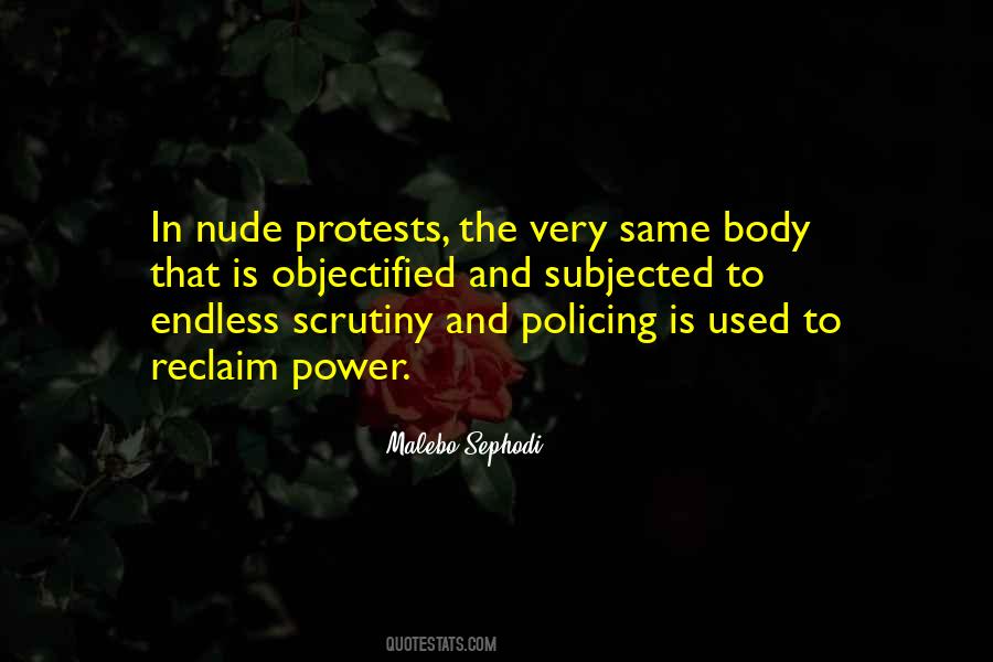 Quotes About Protests #609175