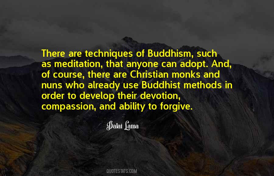 Quotes About Buddhist Meditation #1138110