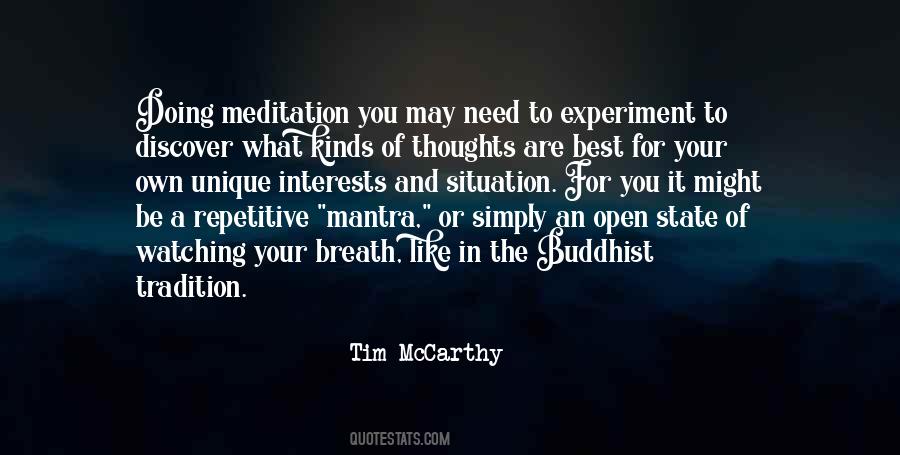 Quotes About Buddhist Meditation #1197329