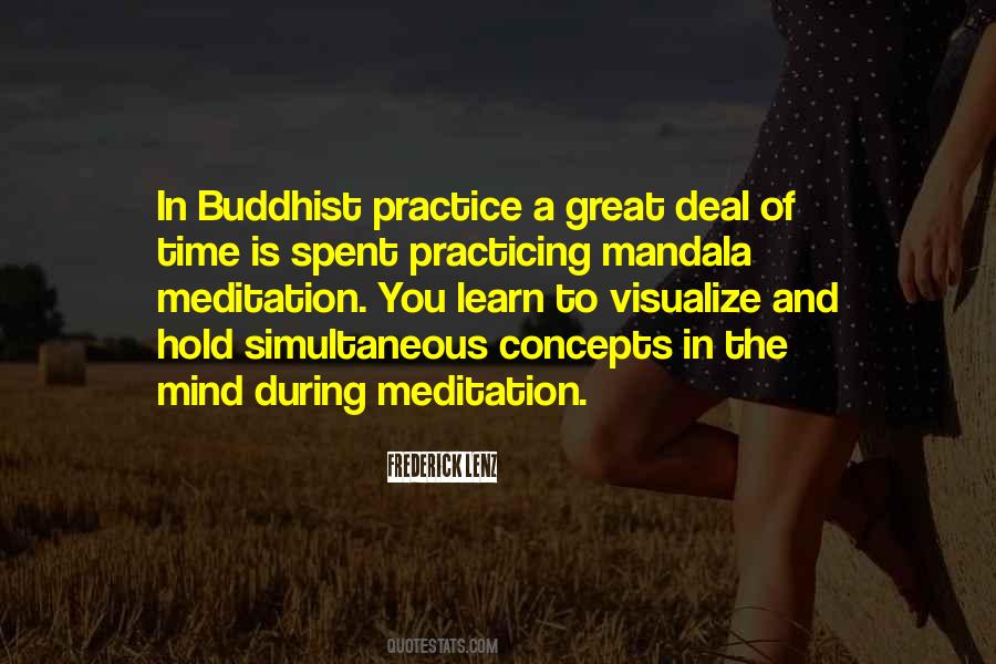 Quotes About Buddhist Meditation #1318006