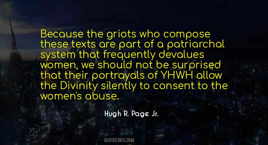 Devalues Women Quotes #764028
