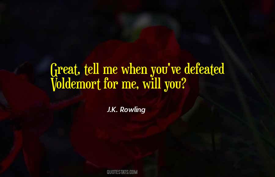 Quotes About Harry Potter And Voldemort #980415