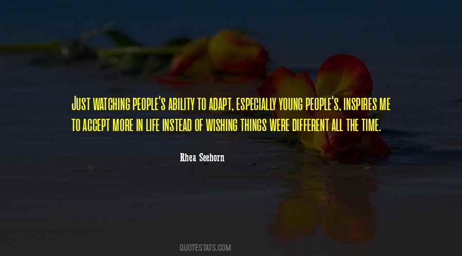 Wish Different Quotes #1859298