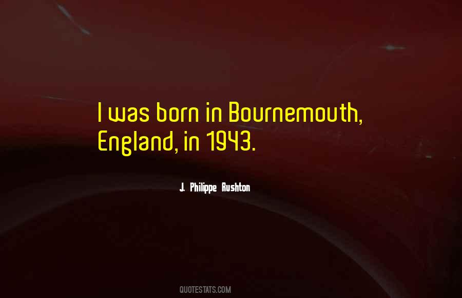 Quotes About Bournemouth #1671654