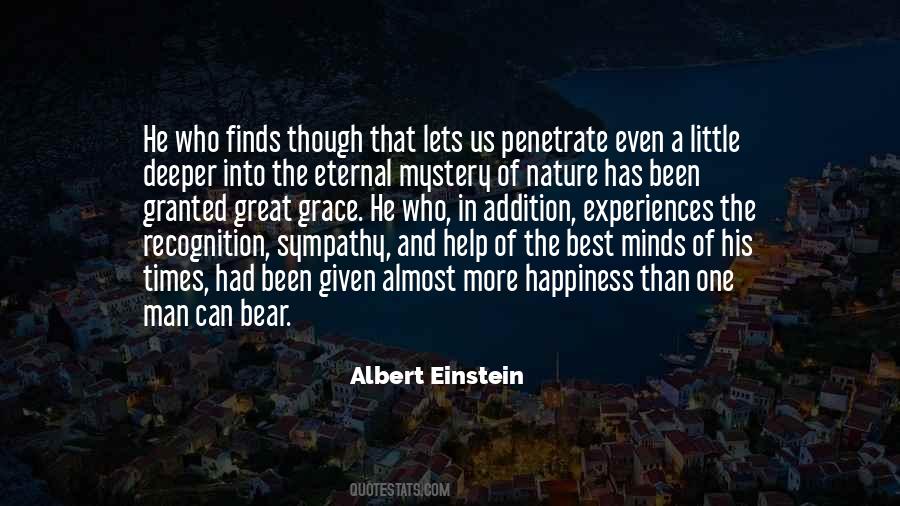 Quotes About Nature's Mystery #811134