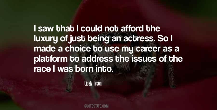 Being An Actress Quotes #164796