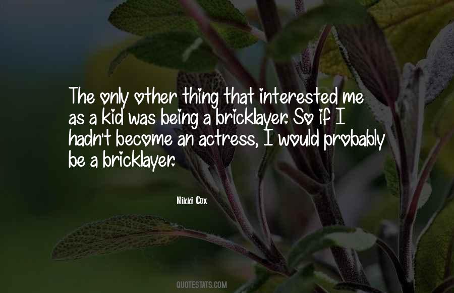 Being An Actress Quotes #402512
