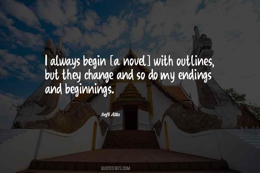 Quotes About Endings #188295