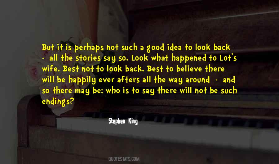 Quotes About Endings #196978