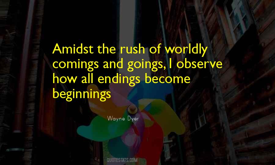 Quotes About Endings #211510
