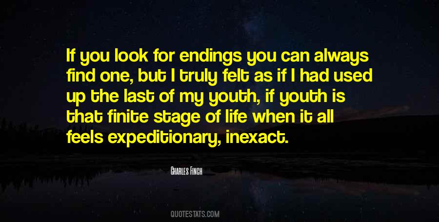 Quotes About Endings #232772