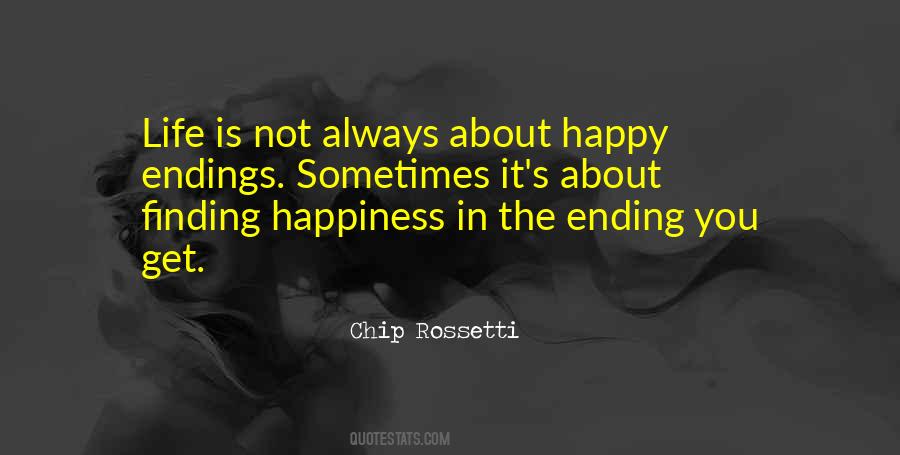 Quotes About Endings #78900