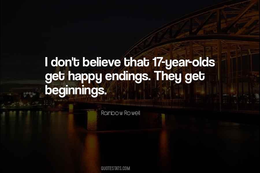 Quotes About Endings #81151