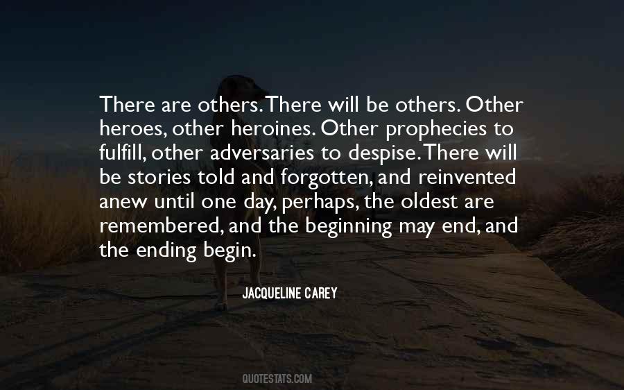 Quotes About Endings #8517