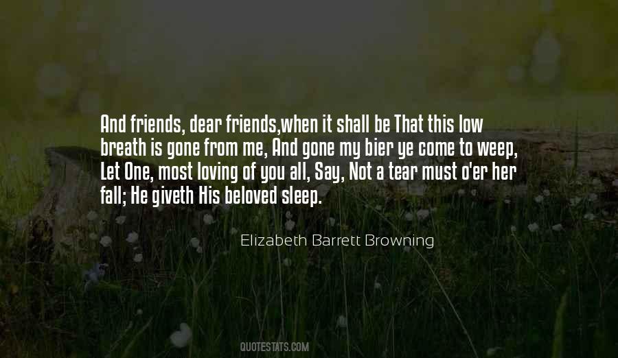 Quotes About Beloved Friends #646012
