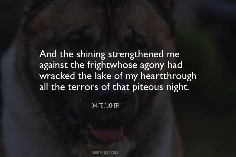 Quotes About Shining Through #1087768
