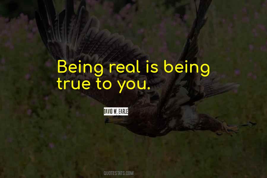 Being True Quotes #1957