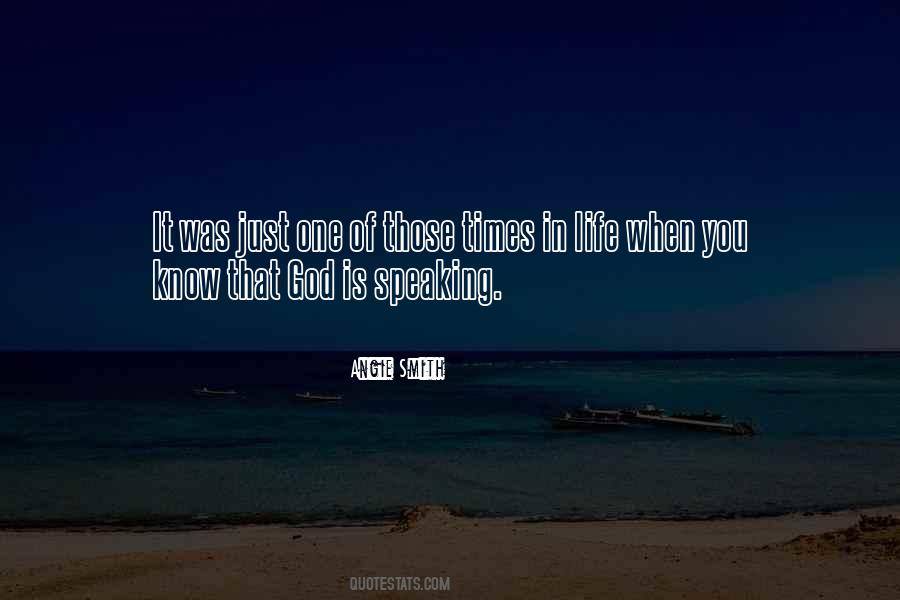 Times That God Quotes #245540