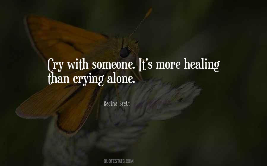 Quotes About Crying Alone #1203205