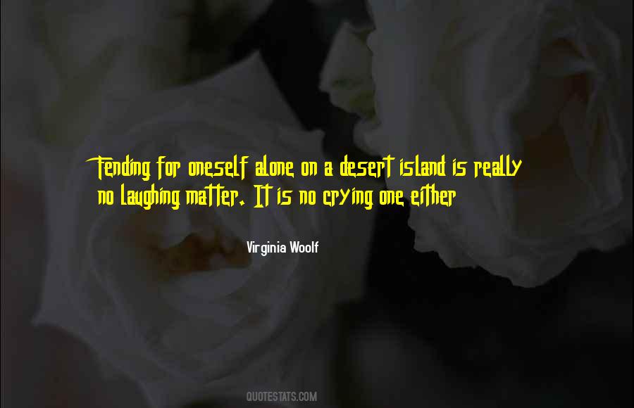 Quotes About Crying Alone #1293210