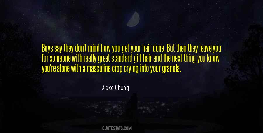 Quotes About Crying Alone #454384