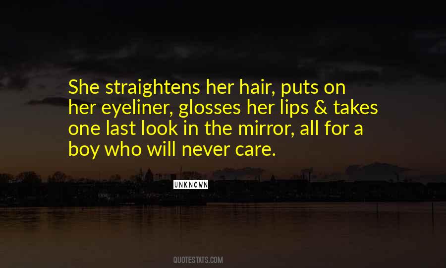 Quotes About Care For Her #918728 Quotes About Care For Her #918728