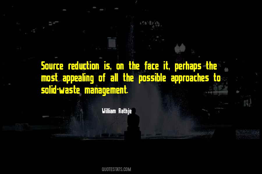 Quotes About Waste Management #1054943