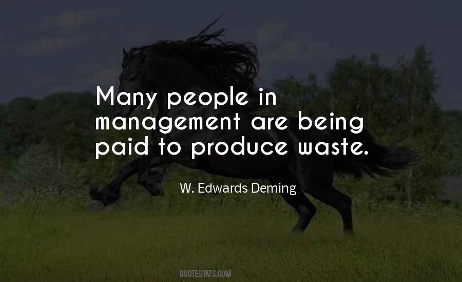 Quotes About Waste Management #277574