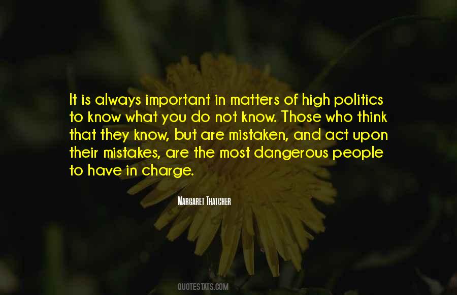 Dangerous People Quotes #533794