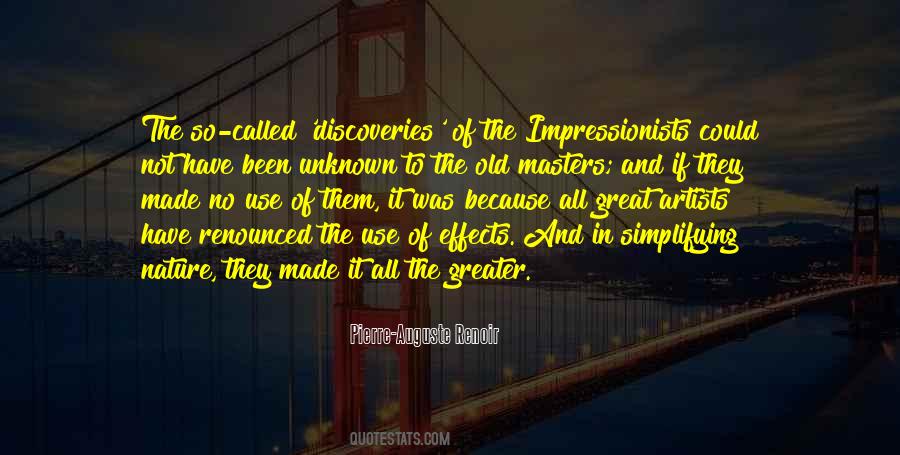Quotes About Impressionists #1309059