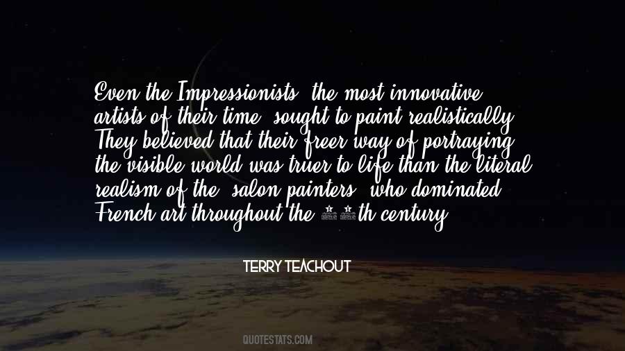Quotes About Impressionists #459924