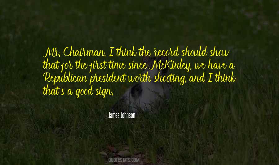 Quotes About Chairman #1156768