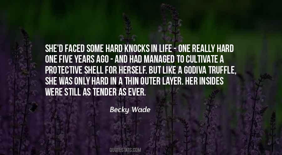Quotes About Having A Hard Shell #1220124