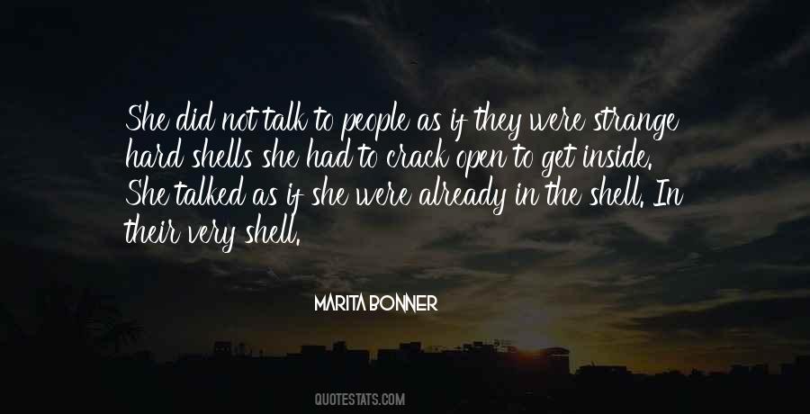 Quotes About Having A Hard Shell #874090