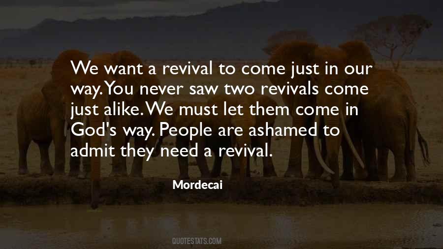 Quotes About Revival #1751601