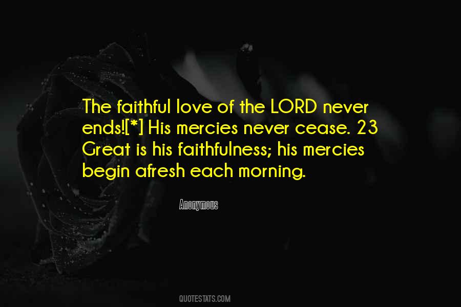 Quotes About Faithful Love #1379407