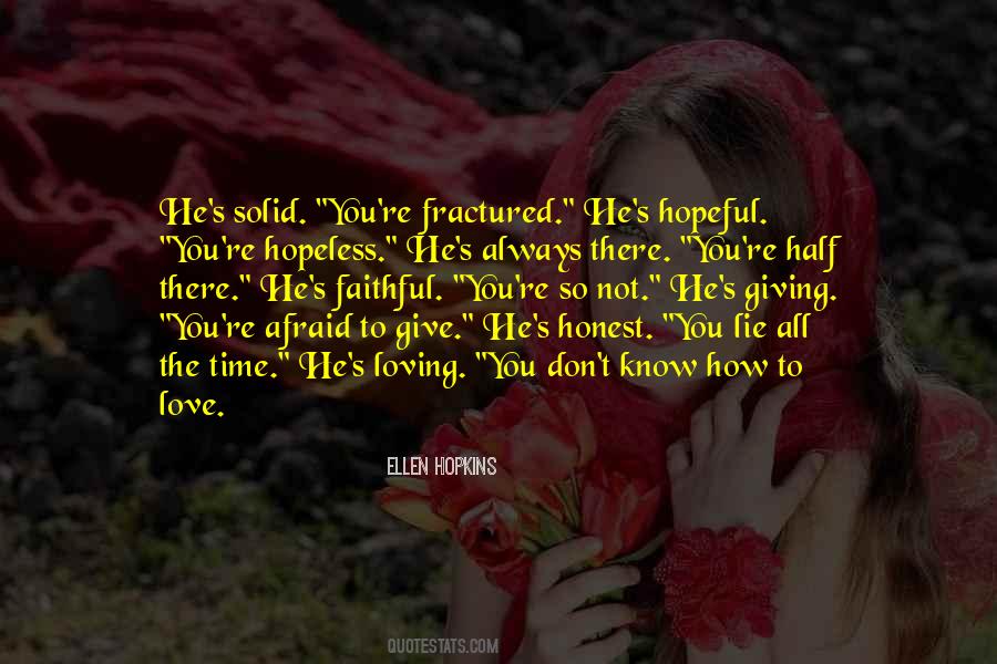 Quotes About Faithful Love #158545