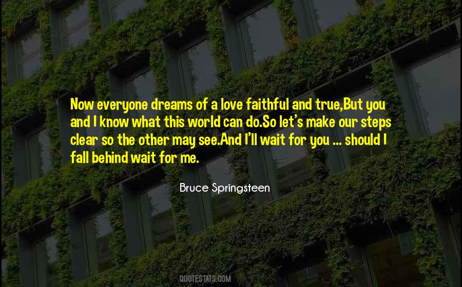 Quotes About Faithful Love #164135