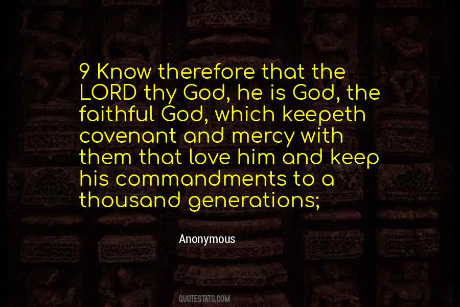 Quotes About Faithful Love #972001